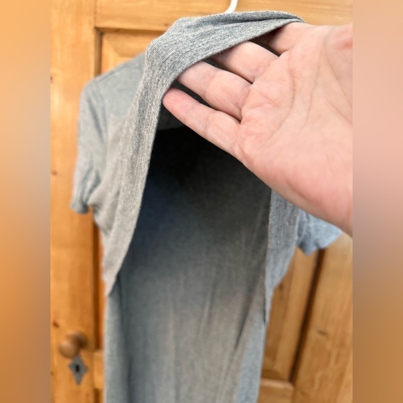 🎉Forever 21 Gray Tee Shirt Open Back Dress Size Small. - Picture 2 of 9